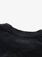 Washed Distressed Graphic Print T-Shirt