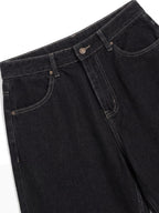Washed Waistband Hem Jorts