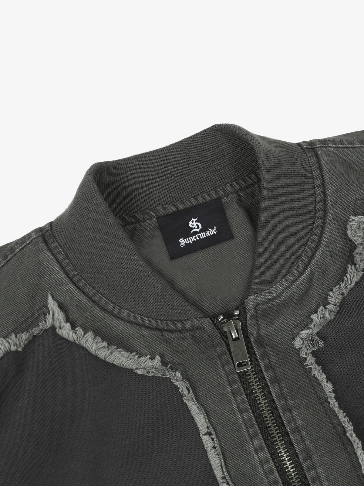 Raw Edge Deconstructed MA-1 Bomber Jacket