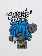 Theprecipice Graffiti Trend Blue Dreadlock Boy T-Shirt