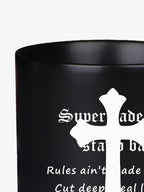 precipice Black Gothic Cross Pattern Mug