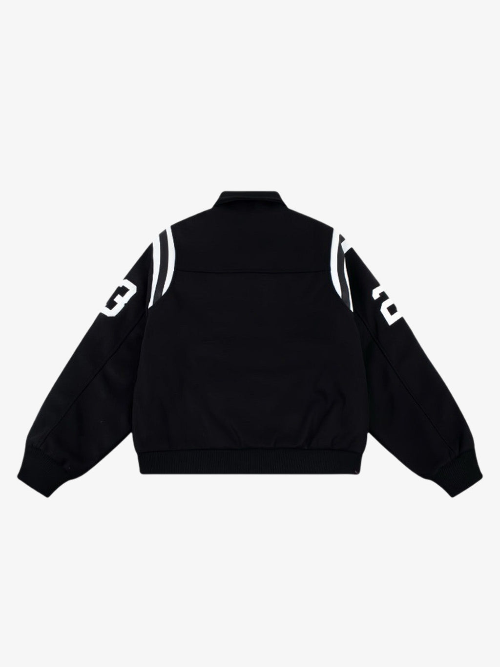 Retro Varsity Number Patch Jacket