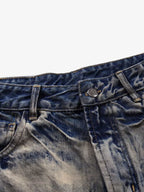 Vintage Acid Wash Tie-Dye Jeans
