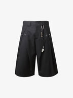 Vintage Deconstructed Pleated Shorts - 2580