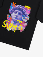 David Sculpture Vibrant Graffiti Art T-Shirt