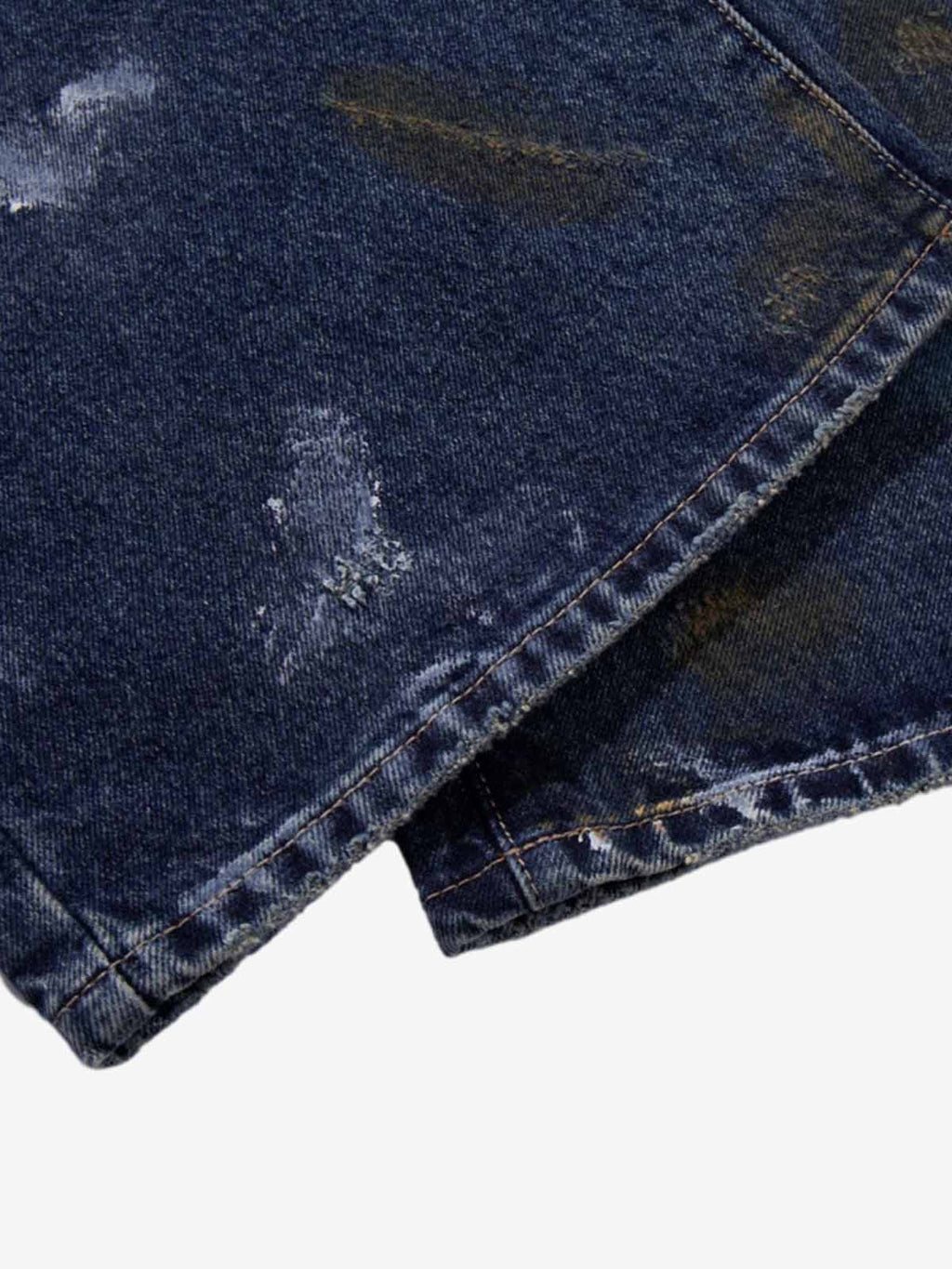 Vintage Washed Distressed Jeans