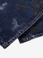 Vintage Washed Distressed Jeans