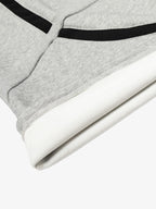 Retro Contrast Panel Drawstring Sweatpants