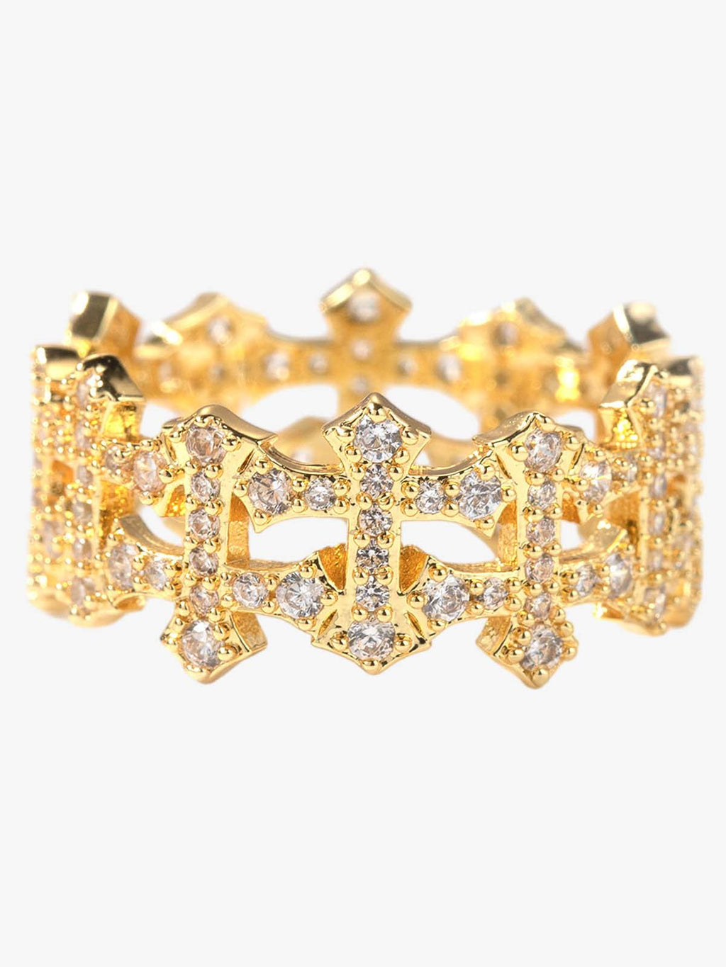 Hollow Cross Ring