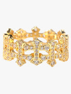 Hollow Cross Ring