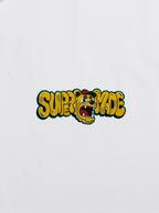 Street Graffiti Trendy Tiger Head Font T-Shirt