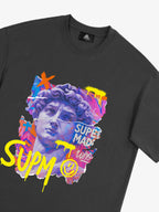 David Sculpture Vibrant Graffiti Art T-Shirt