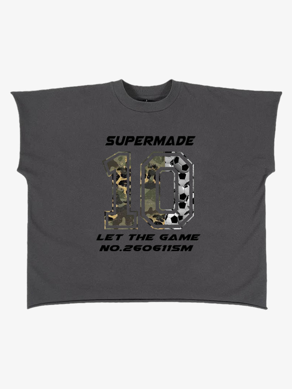 Number 10 Camo Soccer Graphic T-Shirt