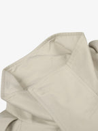 High Neck Belted Utility Cropped Jacket