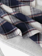 Plaid Patchwork Sweatpants