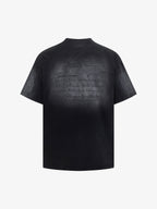 Washed Distressed Graphic Print T-Shirt