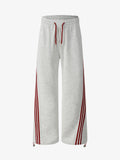 Striped Loose Drape Pants