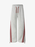 Striped Loose Drape Pants