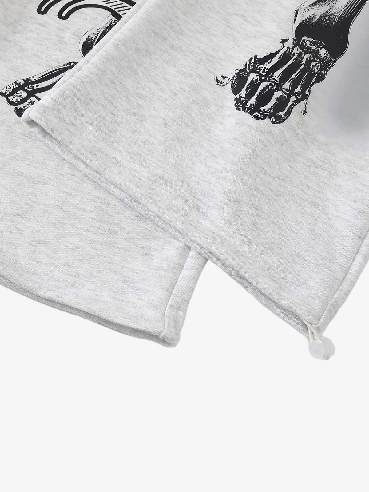 Streetwear Skeleton Print Sweatpants