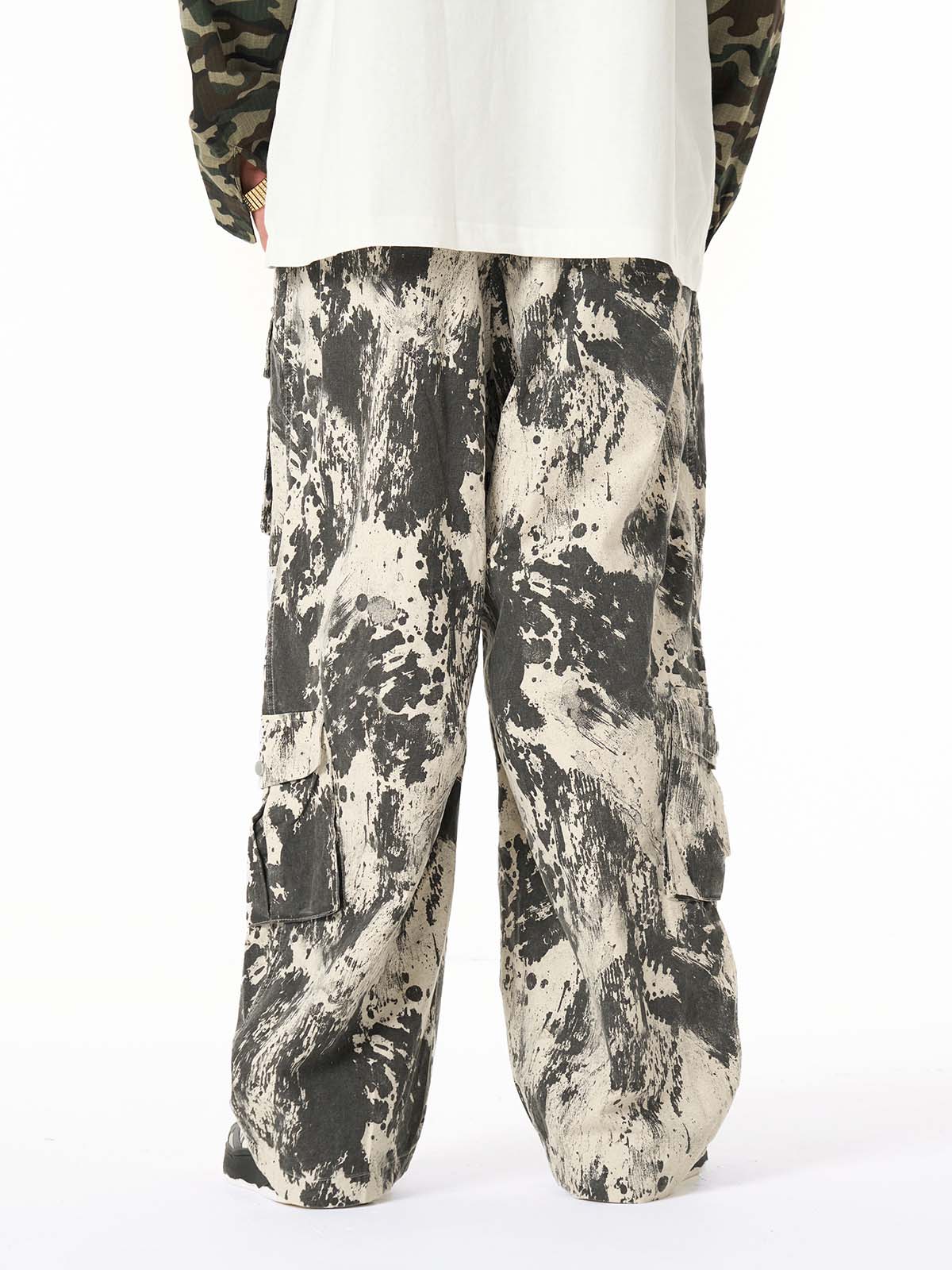 Hip-Hop Camouflage Multi-Pocket Cargo Pants