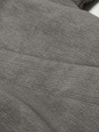 Vintage Dual-layer Collar Fleece-lined Zipper Jacket