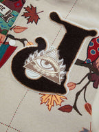 Theprecipice Owl Patch Embroidered Baseball Jersey - 2472