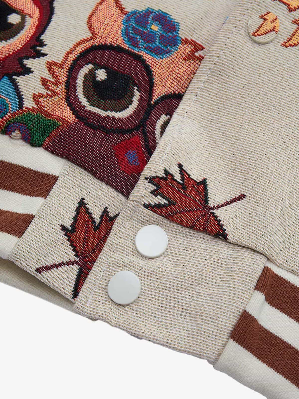 Theprecipice Owl Patch Embroidered Baseball Jersey - 2472