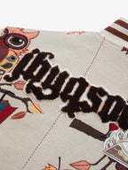 Theprecipice Owl Patch Embroidered Baseball Jersey - 2472