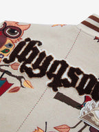 Theprecipice Owl Patch Embroidered Baseball Jersey - 2472