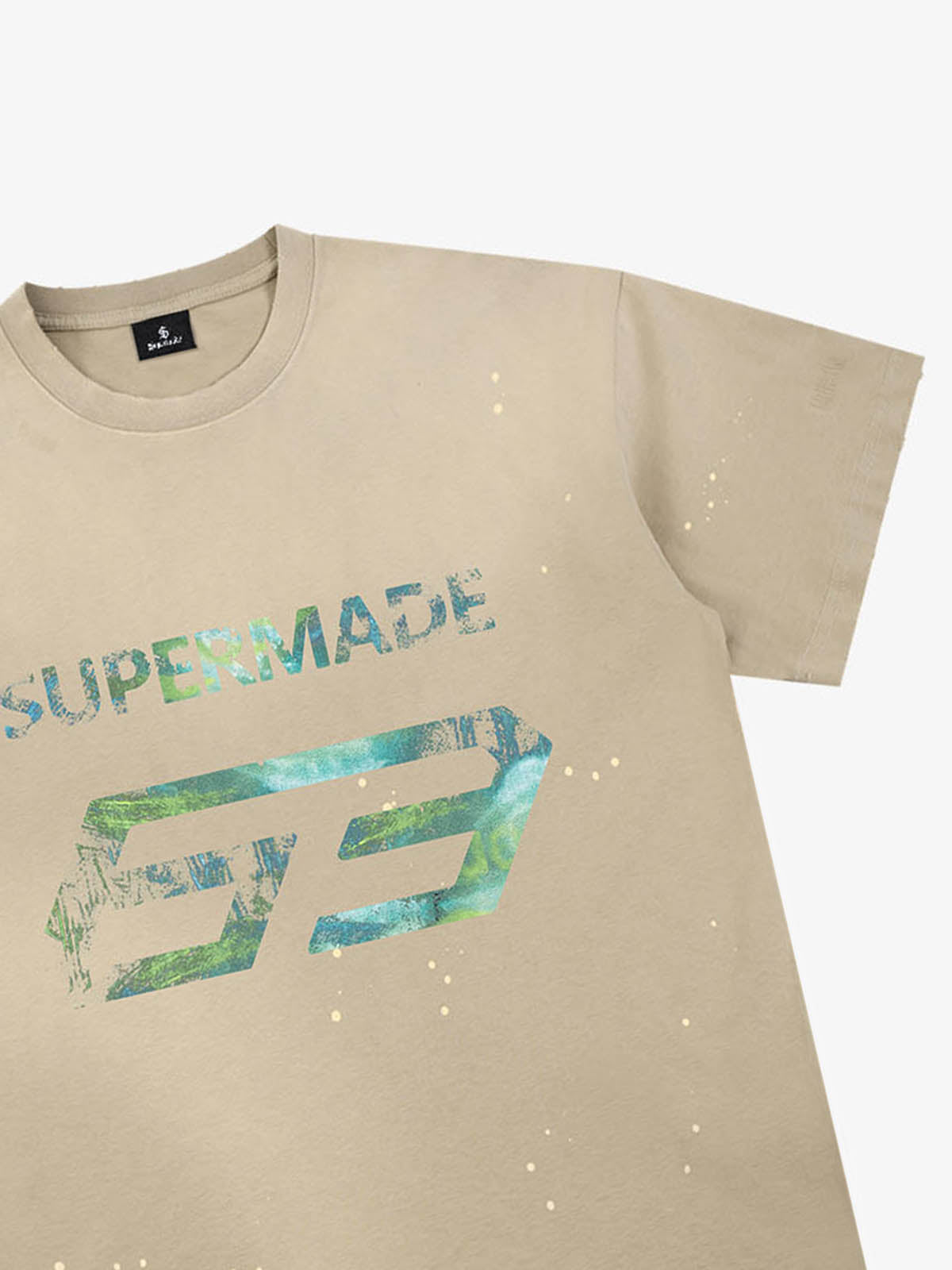 Vintage Washed Number 63 Graphic T-Shirt