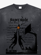 precipice Basketball Illustration Street Graphic T-Shirt