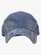 Washed Distressed Panel Baseball Cap
