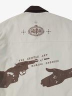 precipice Retro Slogan Embroidered Canvas Set - 2594