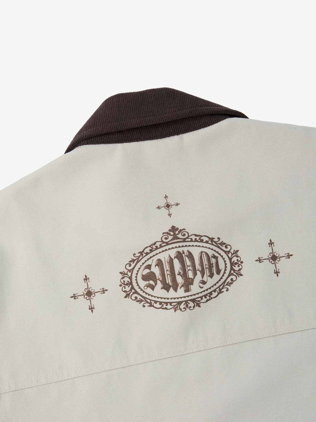 precipice Retro Slogan Embroidered Canvas Set - 2594