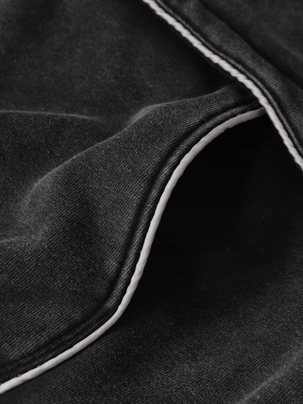 Retro Deconstructed Patchwork Washed Hoodie