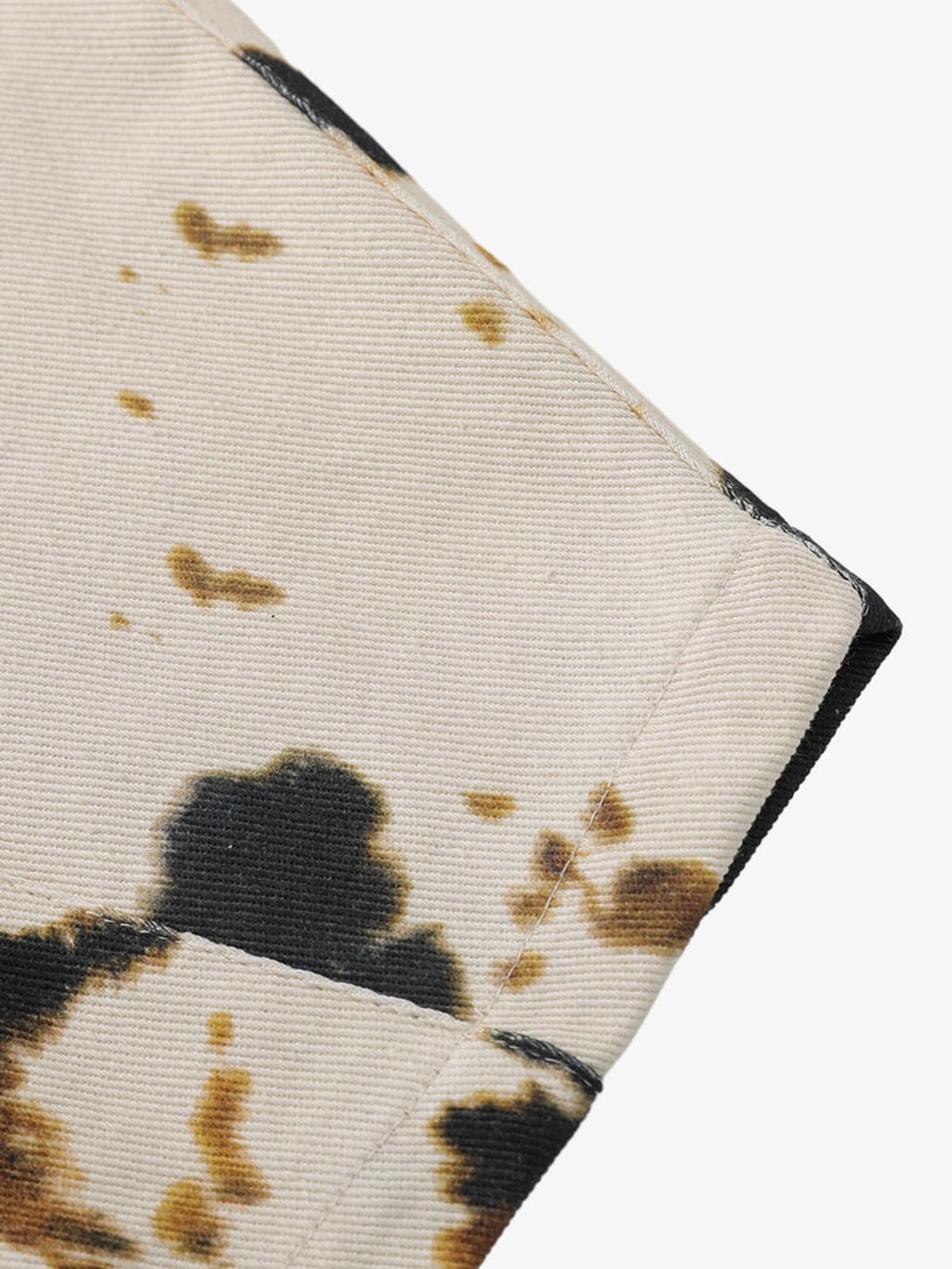 Retro Ink Splash Tie-Dye Barrel Jeans