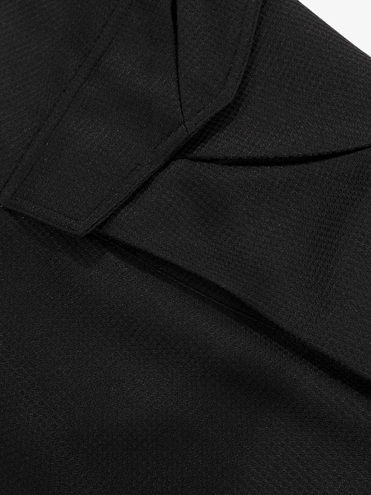 Multi-Pocket Textured Fabric Flared Pants