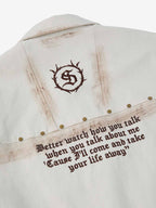precipice Logo Gothic Letter Print Set - 2592