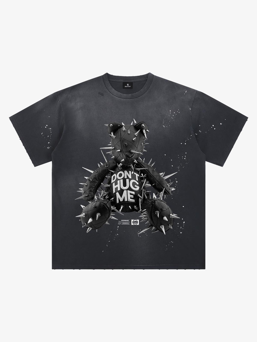 Spiked Bear Graphic T-Shirt