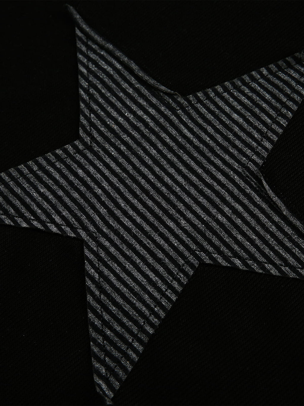 Layered Crewneck Star Print Long-Sleeve T-Shirt