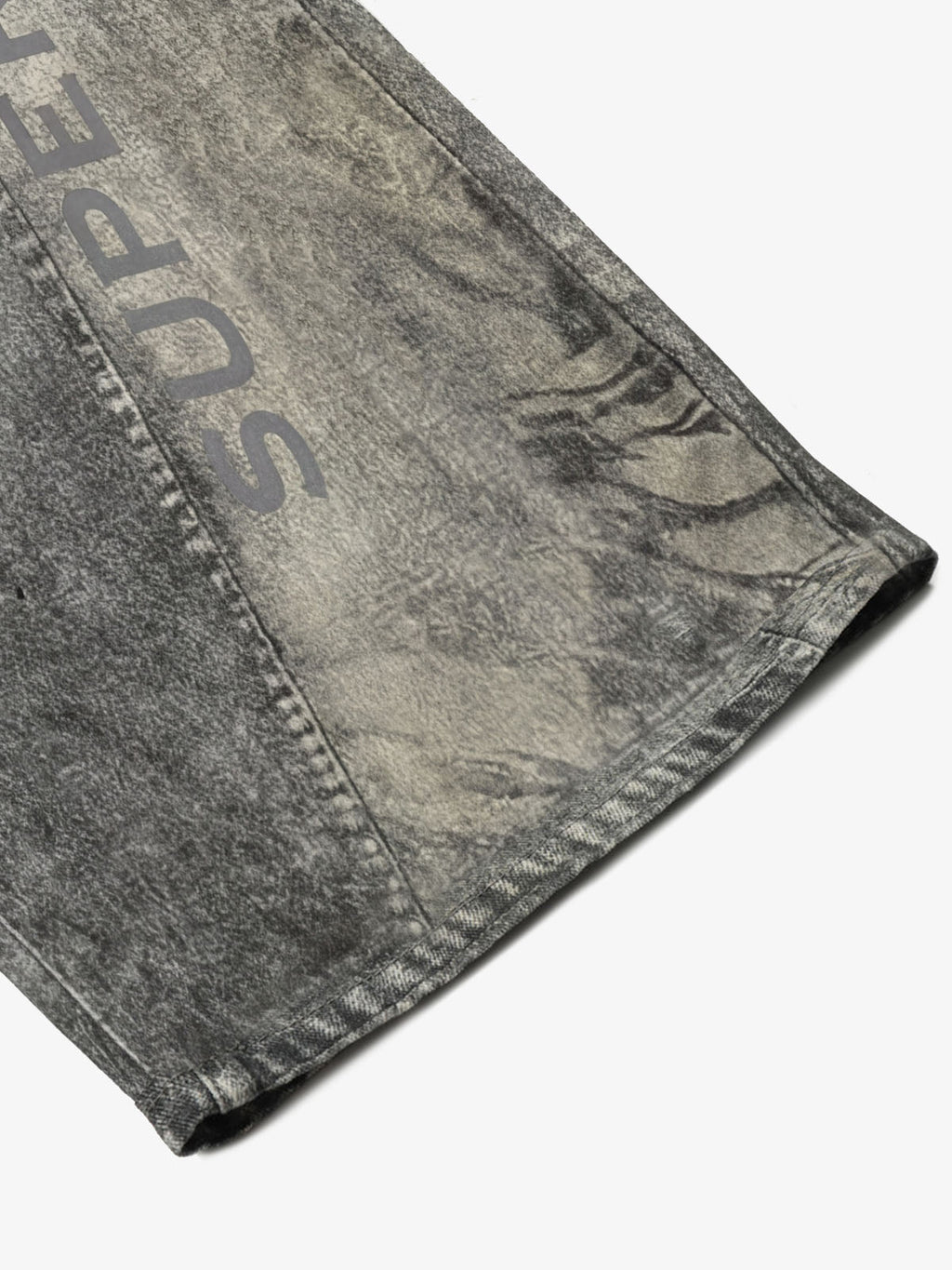 Washed Scorpion Graphic Panel Pants
