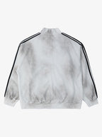 precipice Vintage Distressed NO.3 Stand Collar Tracksuit - 2591
