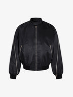 Minimalist Zip Bomber Jacket
