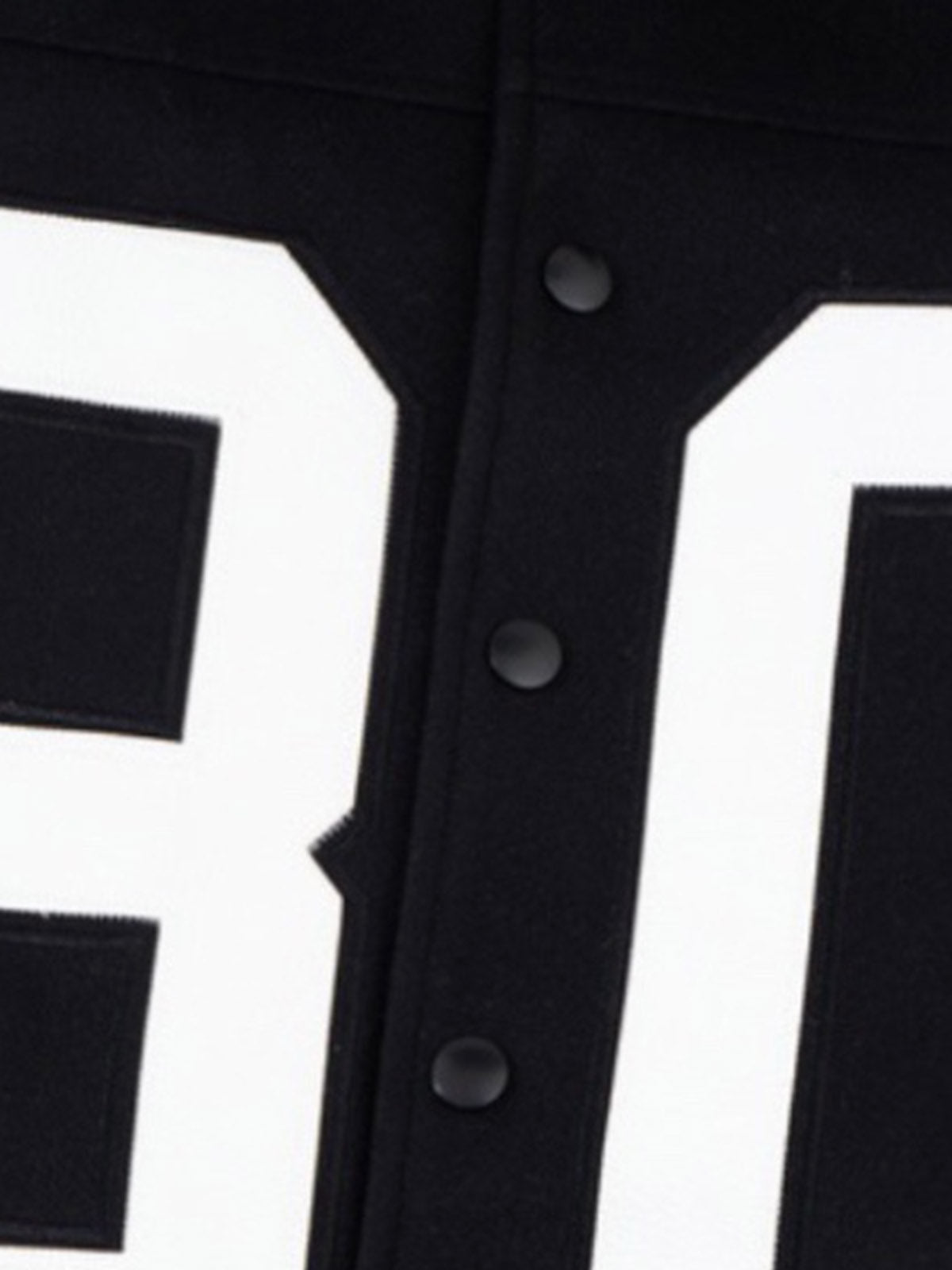 Retro Varsity Number Patch Jacket