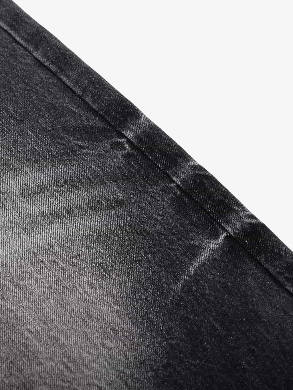 Vintage Washed Distressed Whisker Barrel Jeans