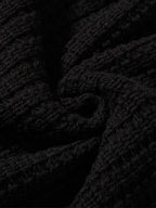Retro Cable Knit Button-Up Collared Cardigan Sweater