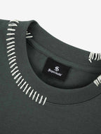 Minimal Exposed Stitch Design T-Shirt