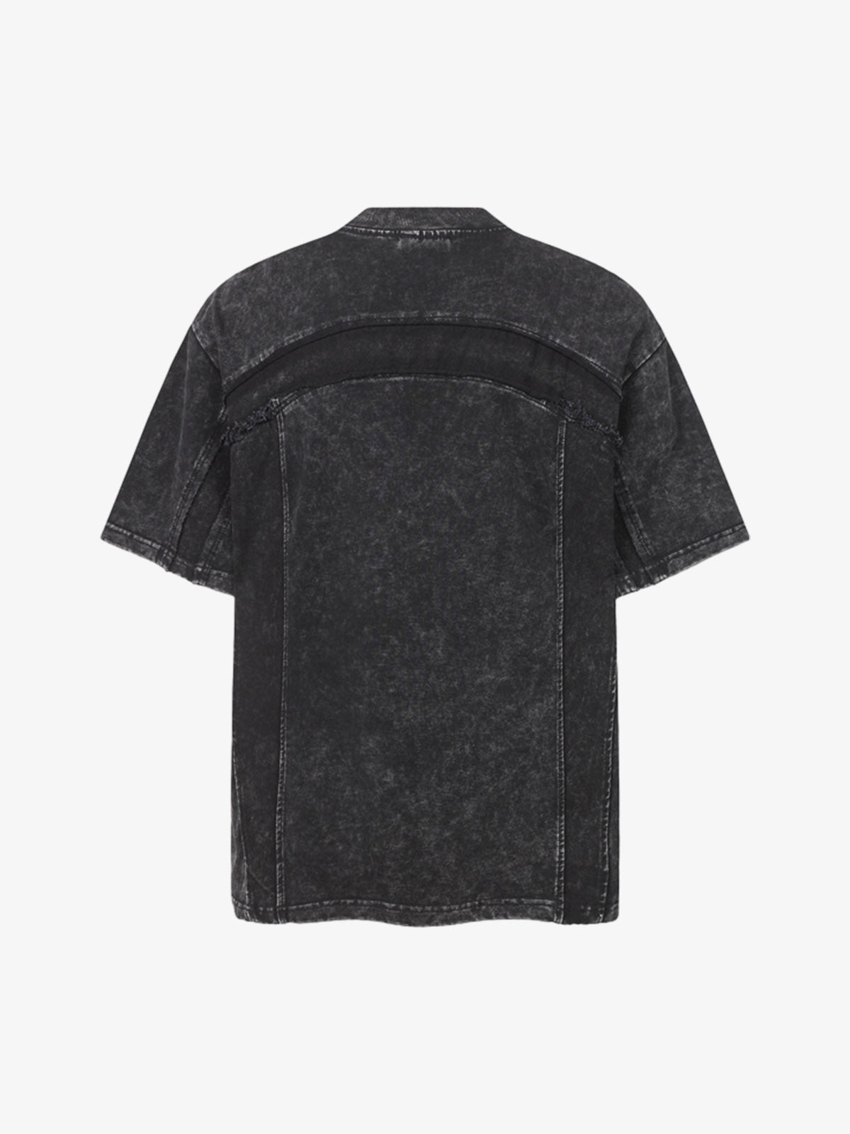 Panel Stitch Cotton T-Shirt