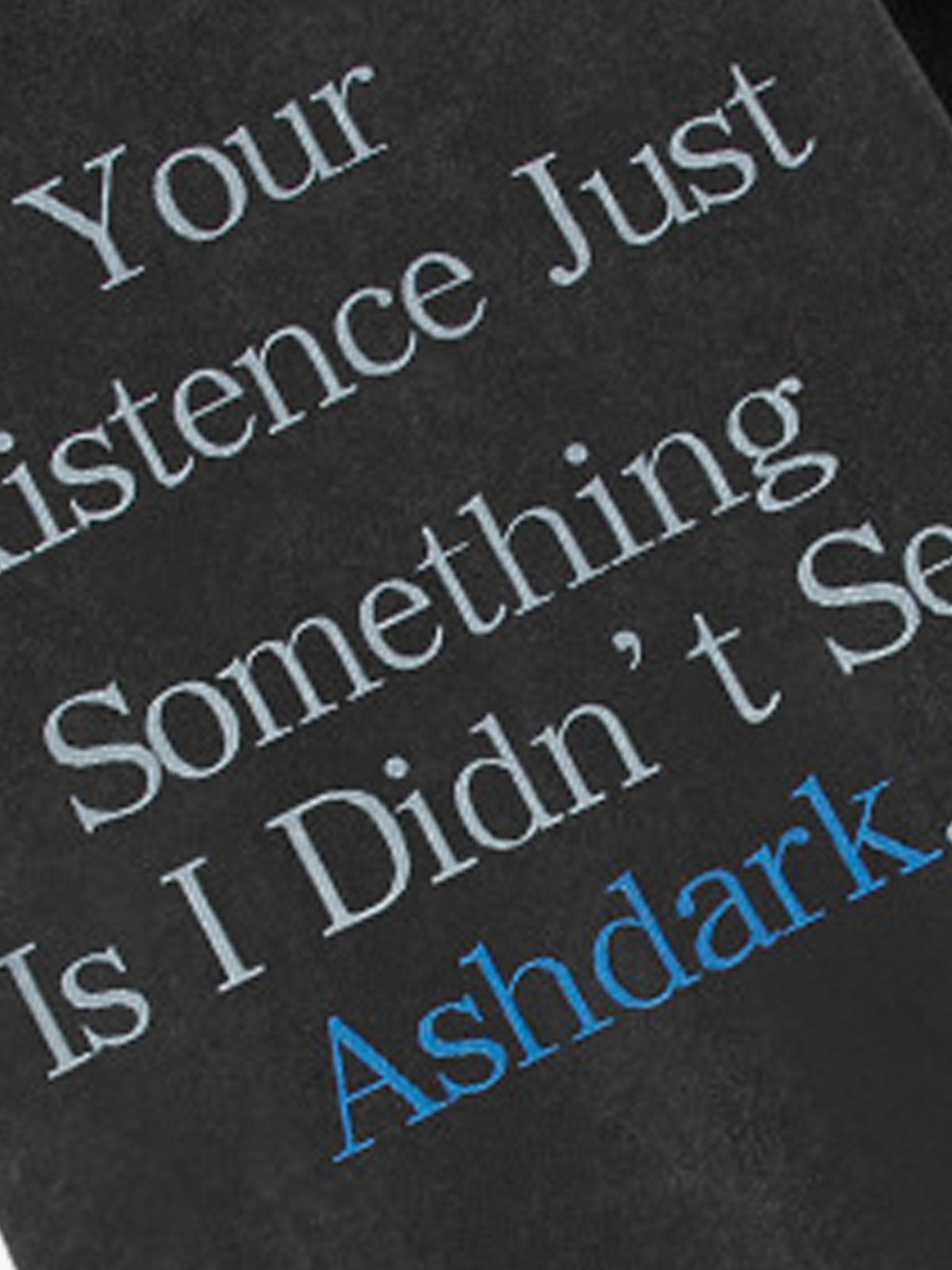 Washed Text Graphic T-Shirt