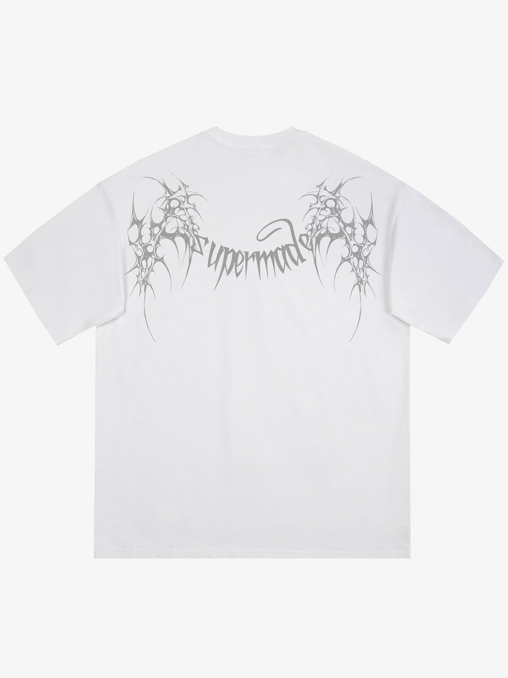 SUPM Gothic Sharp Letter Graphic T-Shirt